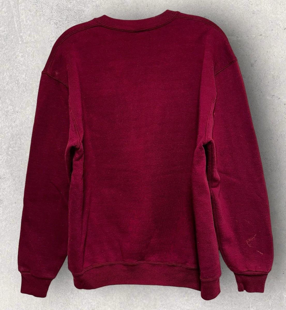 Vtg 80's Harvard University Crimson Crewneck Russell Sweatshirt