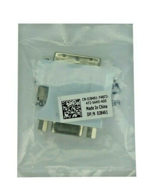 Lot of 2 Dell DVI Male to VGA Female Adapter J8461