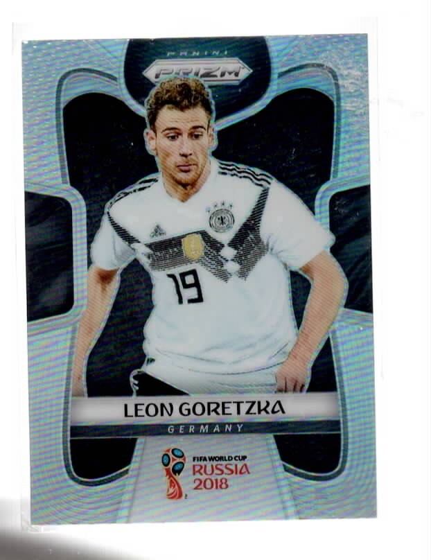 LEON GORETZKA 2018 PANINI PRIZM WORLD CUP SILVER PRIZM CARD #92