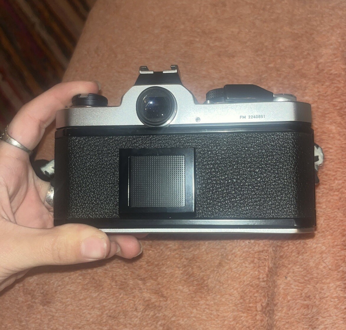 For collection Rare］Nikon F Eye Level 640 +5cm f/2 Tick mark from