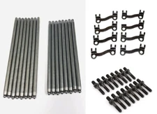 New 3/8" Pushrods, Guide Plates & Rocker Arm Studs Chevy bb 396 402 427 454