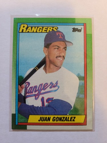 Juan Gonzalez #331 1990 Topps card