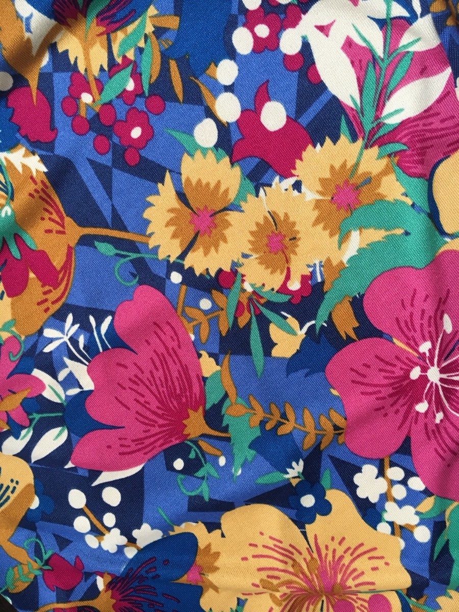 Cardigan Licorne Vintage Lularoe Floral Taille XS Rose Vif Bleu Jaune - Neuf Avec Étiquette