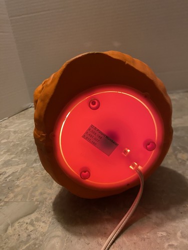 Vintage Halloween GEMMY Pumpkin Stacked Jack-O-Lantern Foam Blow Mold 15" Light - Picture 9 of 10