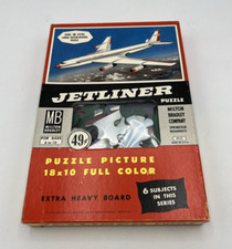 Milton Bradley Jetliner AA Puzzle 1959 4935 - 8 NIB Sealed 100 Pieces