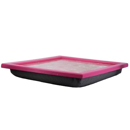 Wooden Soft Padded Cushioned Bean Bag Laptop Lap Tray Dinner Food TV Bed Tray - Picture 62 of 157