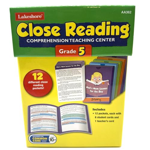 Lakeshore Close Reading Comprehension Teaching Center Grade 5 AA362