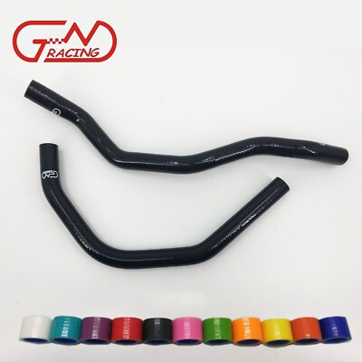 Black Silicone Radiator Hose Kit For 1987-2006 Yamaha YFZ350 Banshee ATV - High Heat & Pressure Resistance, Direct Fit Replacement