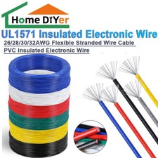 UL1571 26/28/30/32AWG Flexible Stranded Wire Cable PVC Insulated Electronic Wire