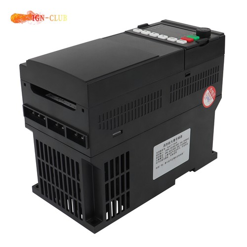 7.5KW Variable Frequency Drive Inverter VFD Single to 3 Phase 10HP CNC VSD 220V - Picture 17 of 24