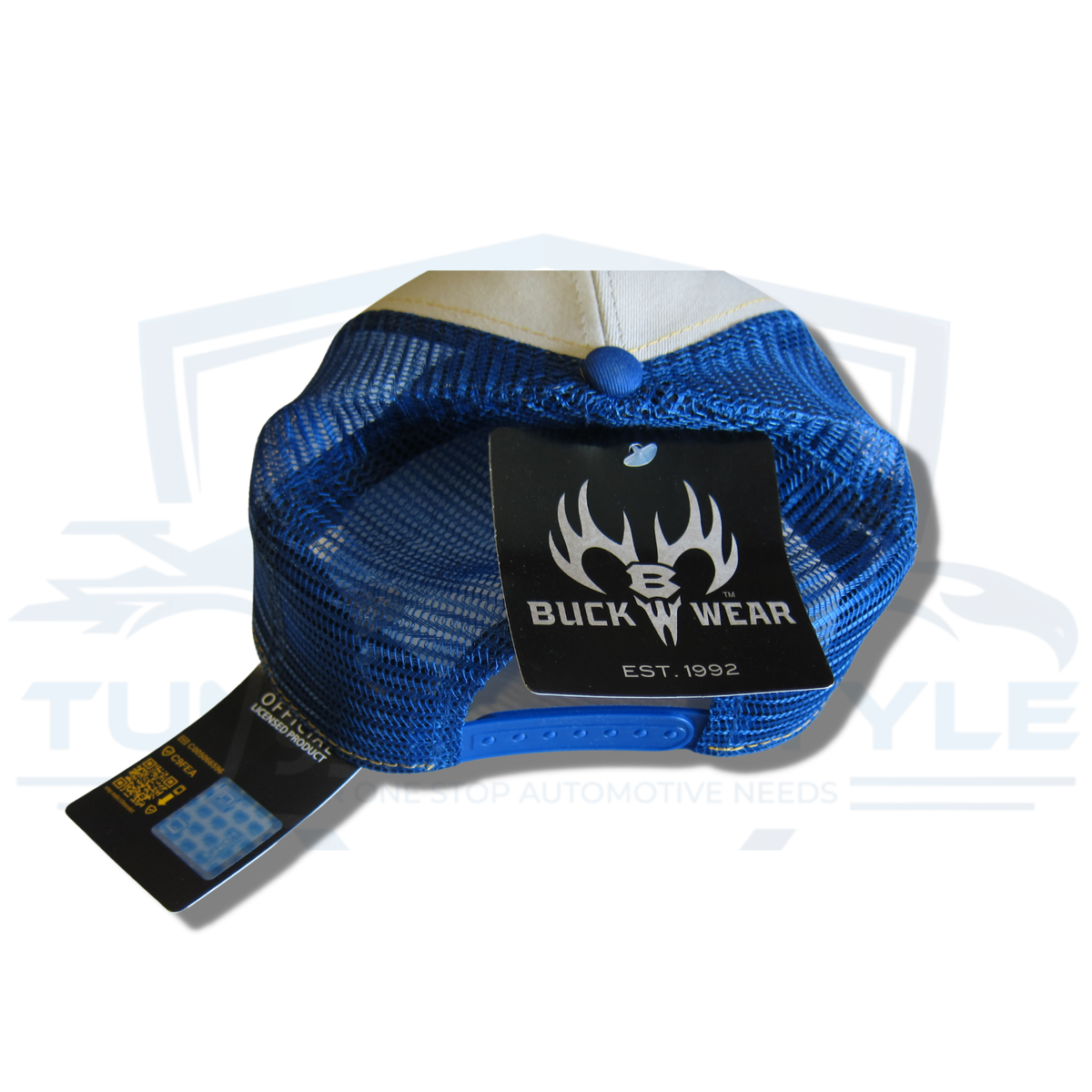 Retro Chevy Bowtie Emblem Embroidered Logo Baseball Cap Blue