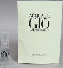 Acqua di Gio Giorgio Armani Mens Parfum EDP Spray Vial .04 oz Fresh Spicy Woody