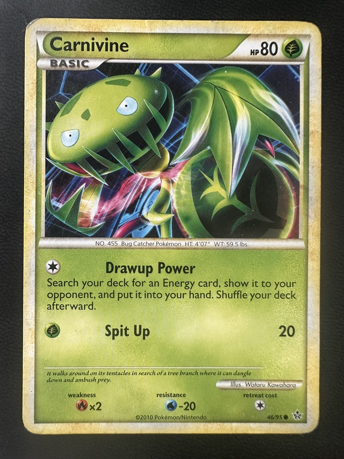 Carnivine - 46/95 - Common x1 - Lightly Played - HS Unleashed