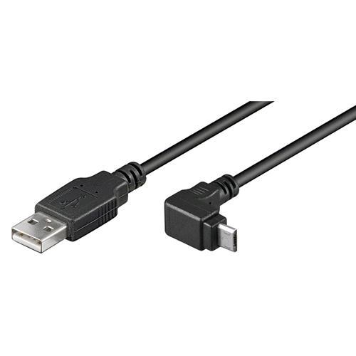 Goobay Cavo USB A Maschio a MICRO B Maschio Angolato 1,8m - Foto 1 di 1