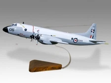 Lockheed P-3K Orion New Zealand Air Force Desk Wood Airplane Model Large 1/100