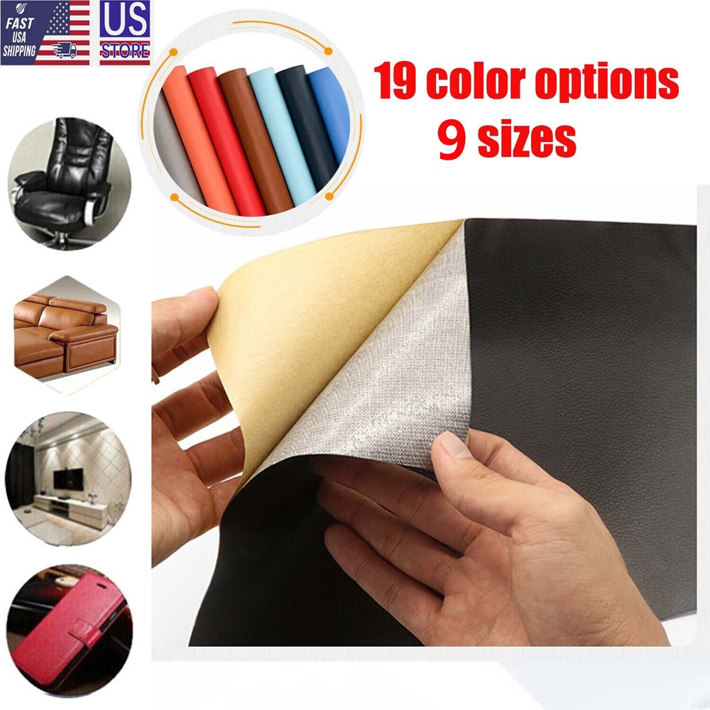 Leather Repair Kit Self-Adhesive Patch Stick on Sofa Clothing Car Seat Couch