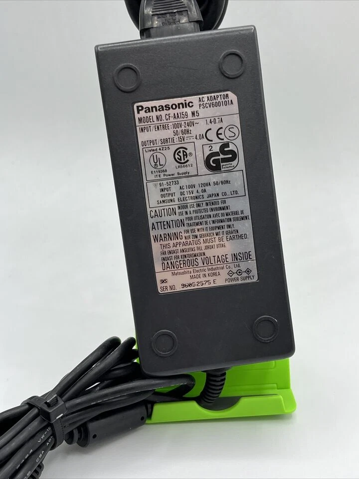 Adaptador de CA original Panasonic para portátil Toughbook CF-47 CF-42 CF-41 con PC OEM Foto 2 de 4