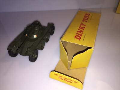 Dinky Toys 1/43 Panhard Blindé N°80A, Véhicule Militaire, France
