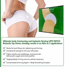 ULTIMATE BUTTOCKS UP Enhancement Shape BODY WRAPS it works to firm tone 4 pair  