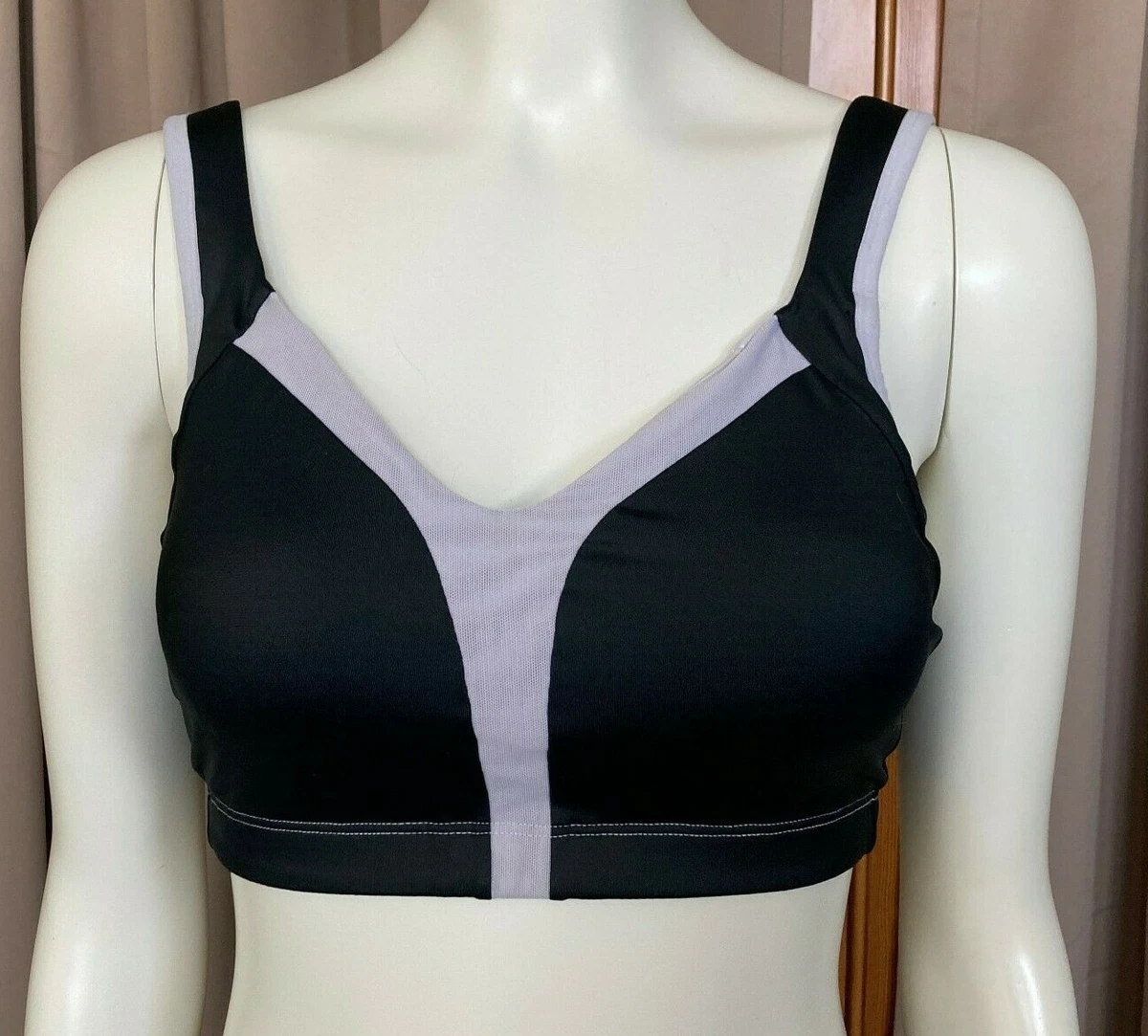 Moving Comfort Sports Bra 32CD - 34C Gray 2 Tone RN 120275