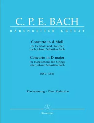 C.P.E. Bach: Cembalokonzert d-Moll, BWV 1052a (nach Johann Sebasti