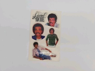 Vintage 1980s Lionel Richie Puffy Stickers No Package 