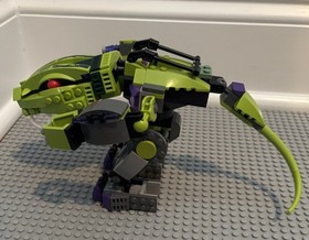 99% complete Lego Ninjago 9455 Fangpyre Mech - no minifigures