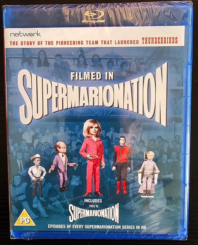 Gerry Anderson Filmed in Supermarionation SEALED NEW Blu-Ray 2 Discs UKTV OOP