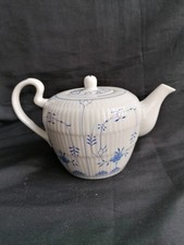 Teekanne 1 Liter August Warnecke friesisch blau