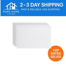 Durable Outdoor Yard Signs - 24x36 in White, Waterproof 8-Pack for Customization