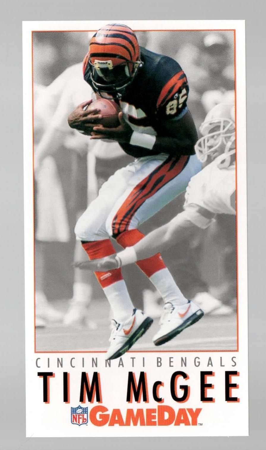 1992 GameDay Tim McGee Cincinnati Bengals #234 Near Mint or Better