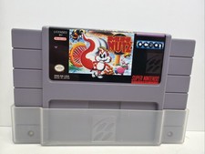 Mr. Nutz Super Nintendo Game SNES Authentic Tested Minty! w/ Dustcover