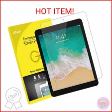 JETech Screen Protector for iPad Pro 12.9-Inch (2015/2017 Model, 1st/2nd Generat