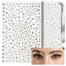 Self Adhesive Face Body Rhinestone Makeup Gems - Festival Concert Face