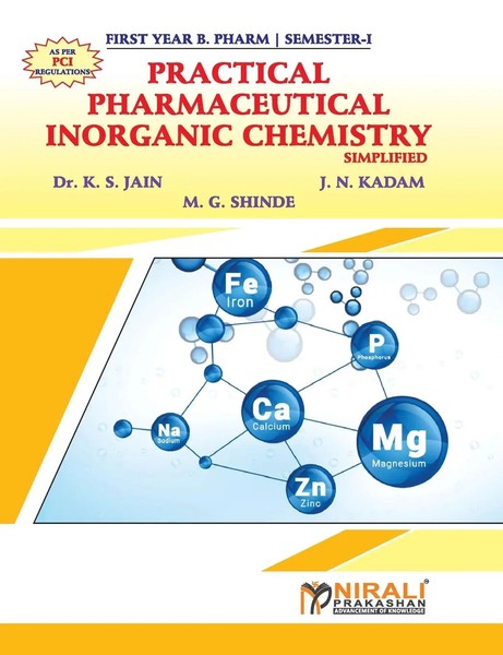 K. S. Jain | Pharmaceutical Inorganic Chemistry Simplified (Practical Book)-image