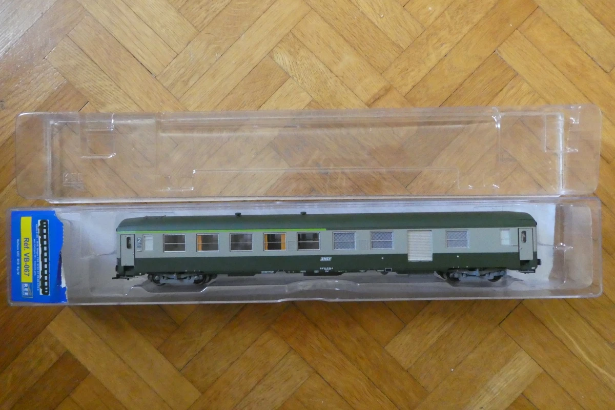 Kit Voiture SNCF Ex Ouest Etat Railway 1003 – Échelle HO, Laiton Et Métal Blanc, France