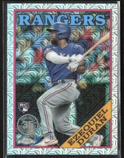 2023-24 Series 1 Ezequiel Duran T88C-78 1988 Topps Chrome Silver Pack RC