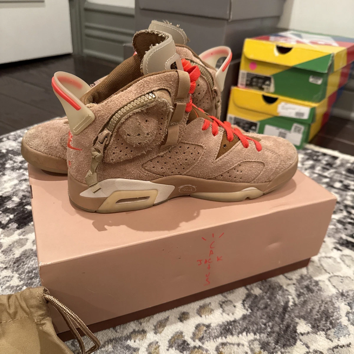 Las mejores ofertas en Jordan 6 Retro x Travis Scott Mid British