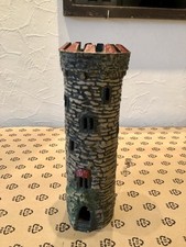 Runder Burg-Turm Elastolin Nr. 9768 9766 868 Hausser Castle Fort Diorama