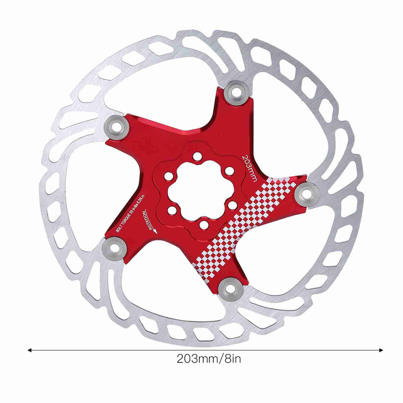 203mm Floating Disc Six Bolts Bicycle Mountain Bike Brake Disc Cycling