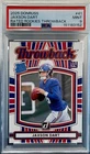 2025 Donruss Jaxson Dart RC #41 RATED ROOKIES THROWBACK 🔴PSA 9🔵 RC Giants