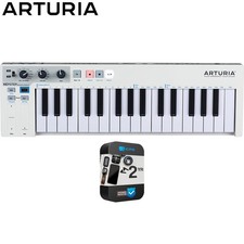 Arturia KeyStep 32-Key MIDI Controller and Keyboard White  2 Year Warranty