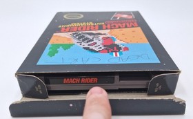 Mach Rider - Nintendo NES - Complet CARTOUCHE NON FONCTIONNELLE - NTSC-U/C US