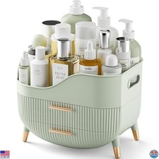 Makeup Organizer with Drawers, Skincare Storage Box for Vanity  Dresser