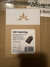 C81-Gaming &ndash; Adaptateur Audio USB-C Bluetooth 5.3 pour PS5, Puce Qualcomm