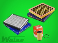 Inspektionspaket Opel Insignia 1,4 1,6 1,8 Luftfilter Aktvikohlefilter ÖLfilter