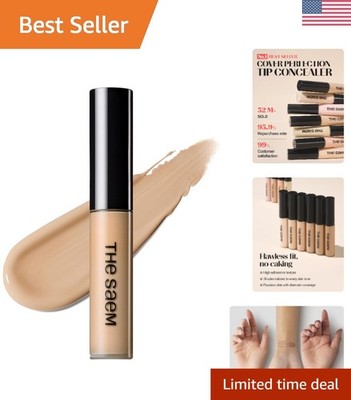 THE SAEM Cover Perfection Tip Concealer Liquid Multi-Use Concealer Full Cover...