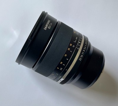 SAMYANG 22995  MF  85mm  F1,4 MK2   Fuji X  OVP  1A-Zustand