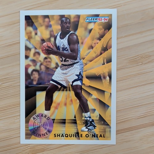 1993 Fleer 93-94 Rookie of the Year Shaquille O'Neal #231 Award Winner ROY Magic