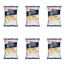 Herr's Kettle Cooked Original Chips - 5oz (142g) - Pack of 6 - USA American